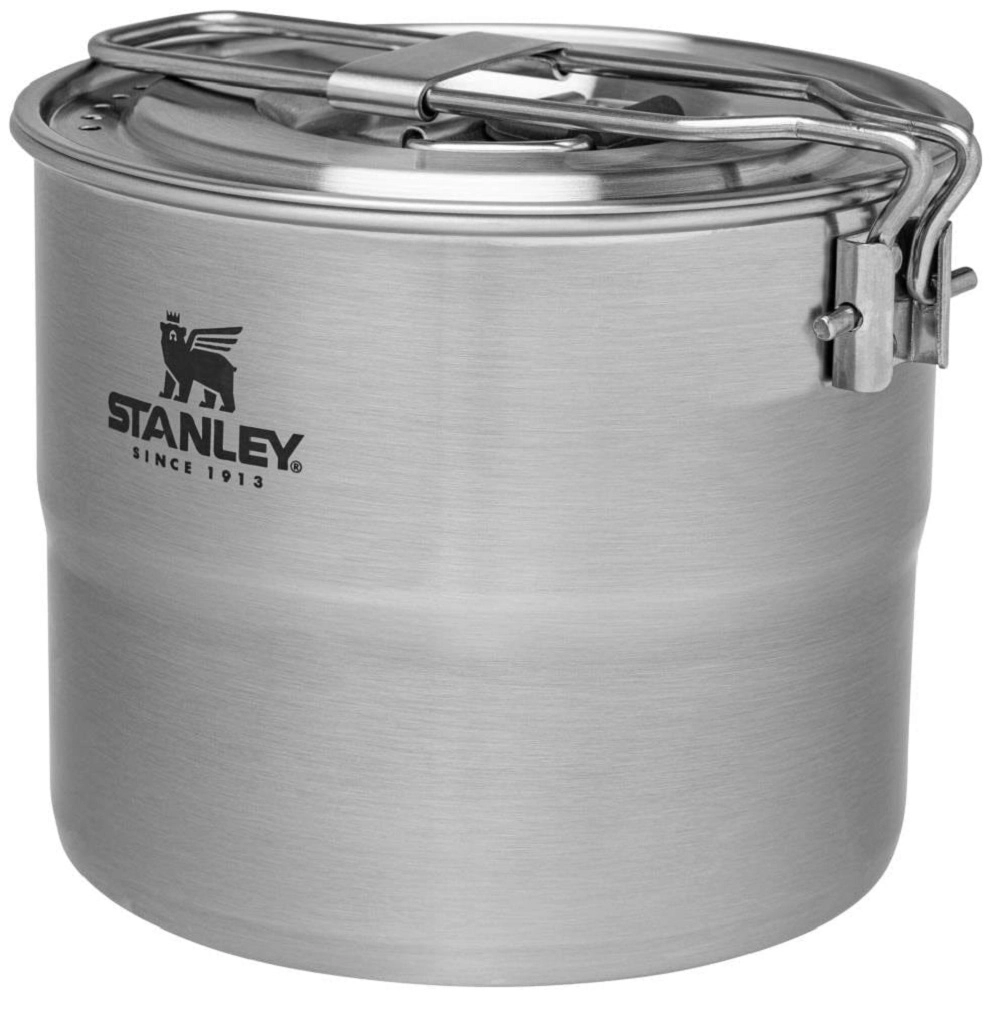 Campingset Stanley The Stainless Steel Cook Set For Two Stainless Steel 1L (6-Delig) 3 Campingset Stanley The Stainless Steel Cook Set For Two Stainless Steel 1L (6-Delig)
