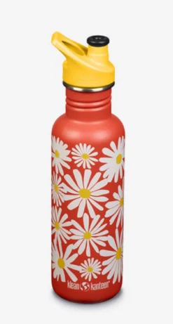 Reisfles Klean Kanteen Classic Daisy 800 Ml