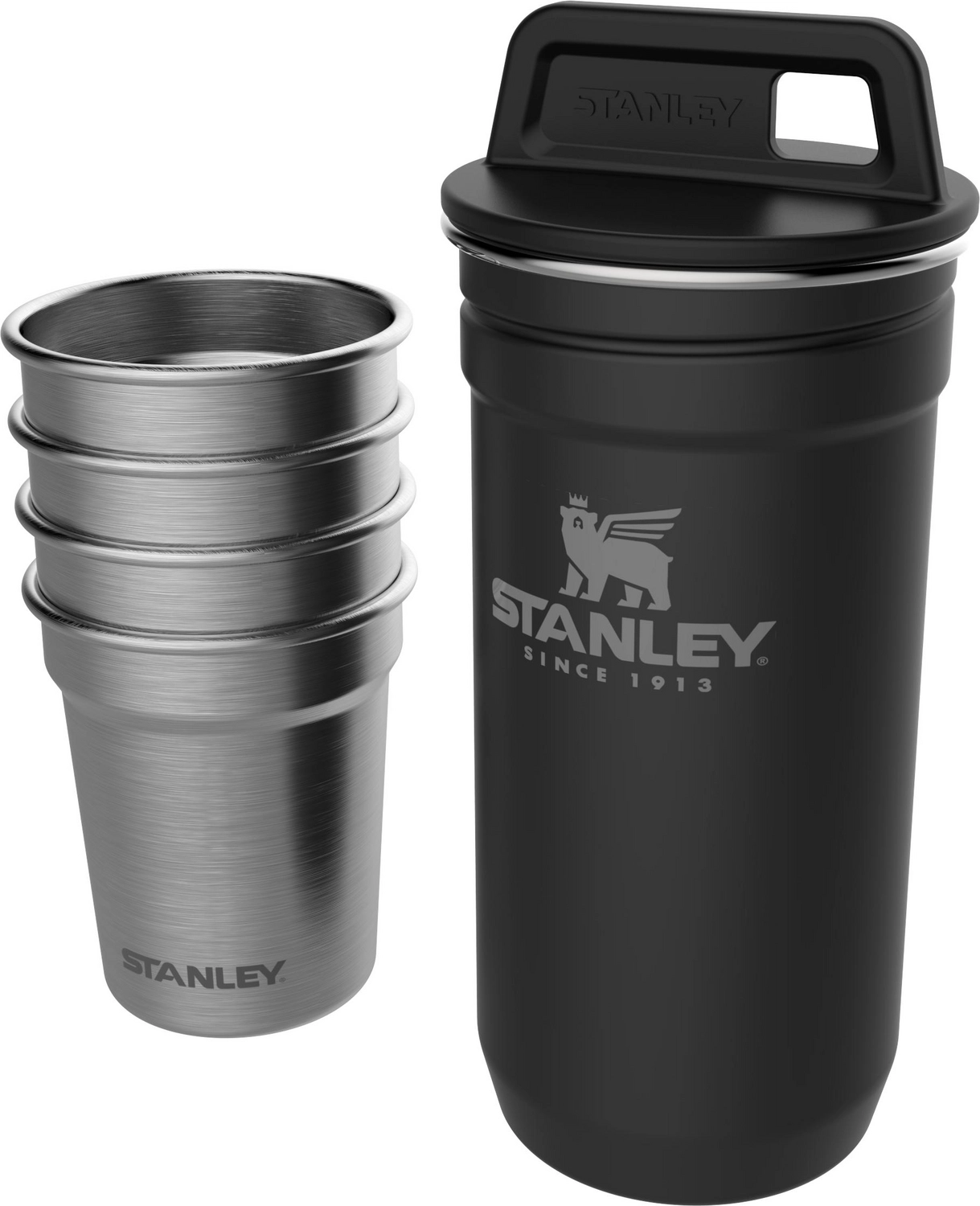 Shotglaasjesset Stanley Adventure Matte Black (5-delig) 3 Shotglaasjesset Stanley Adventure Matte Black (5-delig)