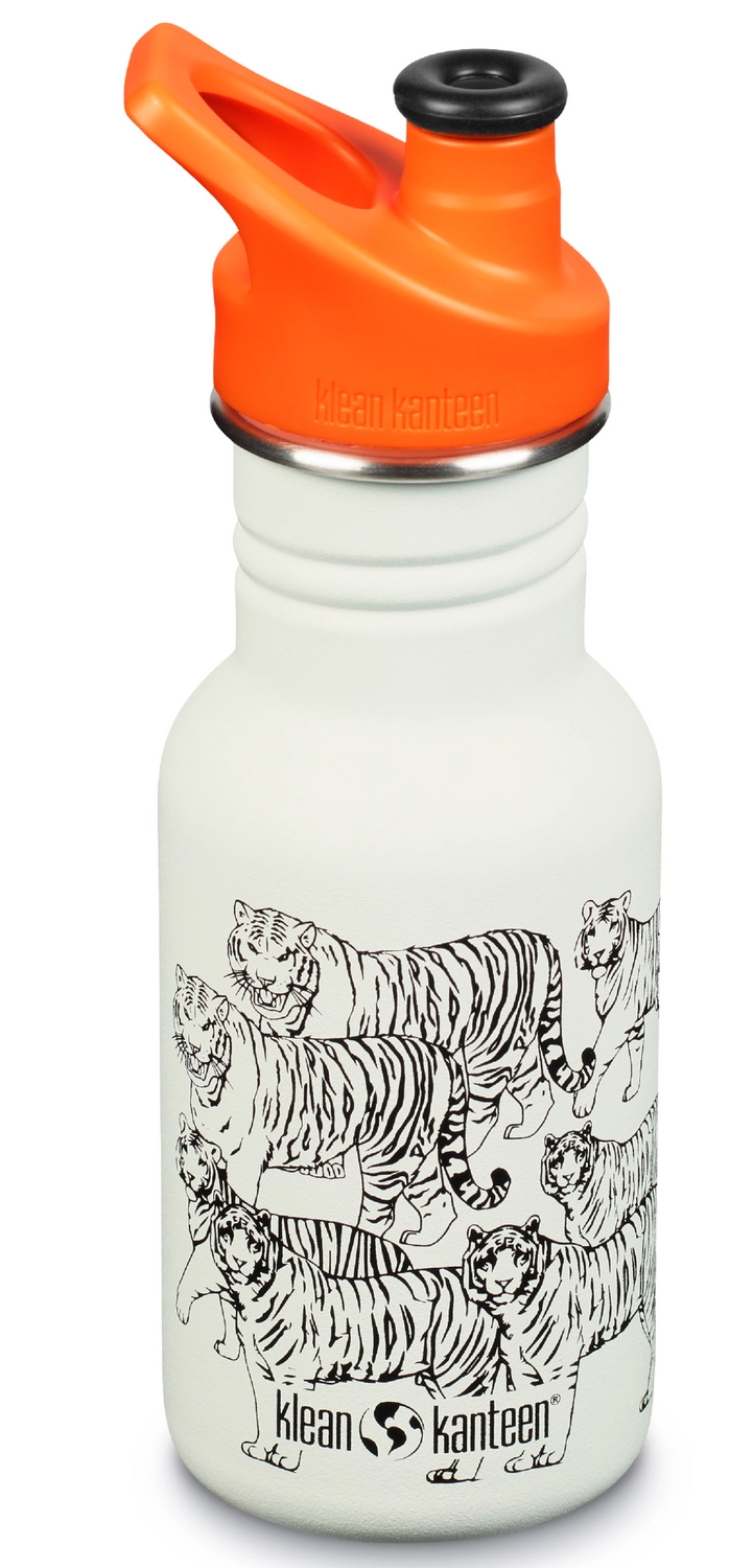 Reisfles Klean Kanteen Kids Classic Narrow Tigers 355 Ml 3 Reisfles Klean Kanteen Kids Classic Narrow Tigers 355 Ml