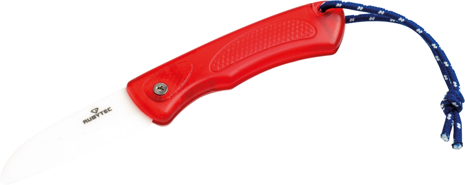 Vouwmes Rubytec Ceram Mini Transparant Red 3 Vouwmes Rubytec Ceram Mini Transparant Red