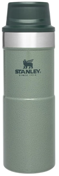 Thermosbeker Stanley The Trigger Action Travel Mug Hammertone Green 0,35L