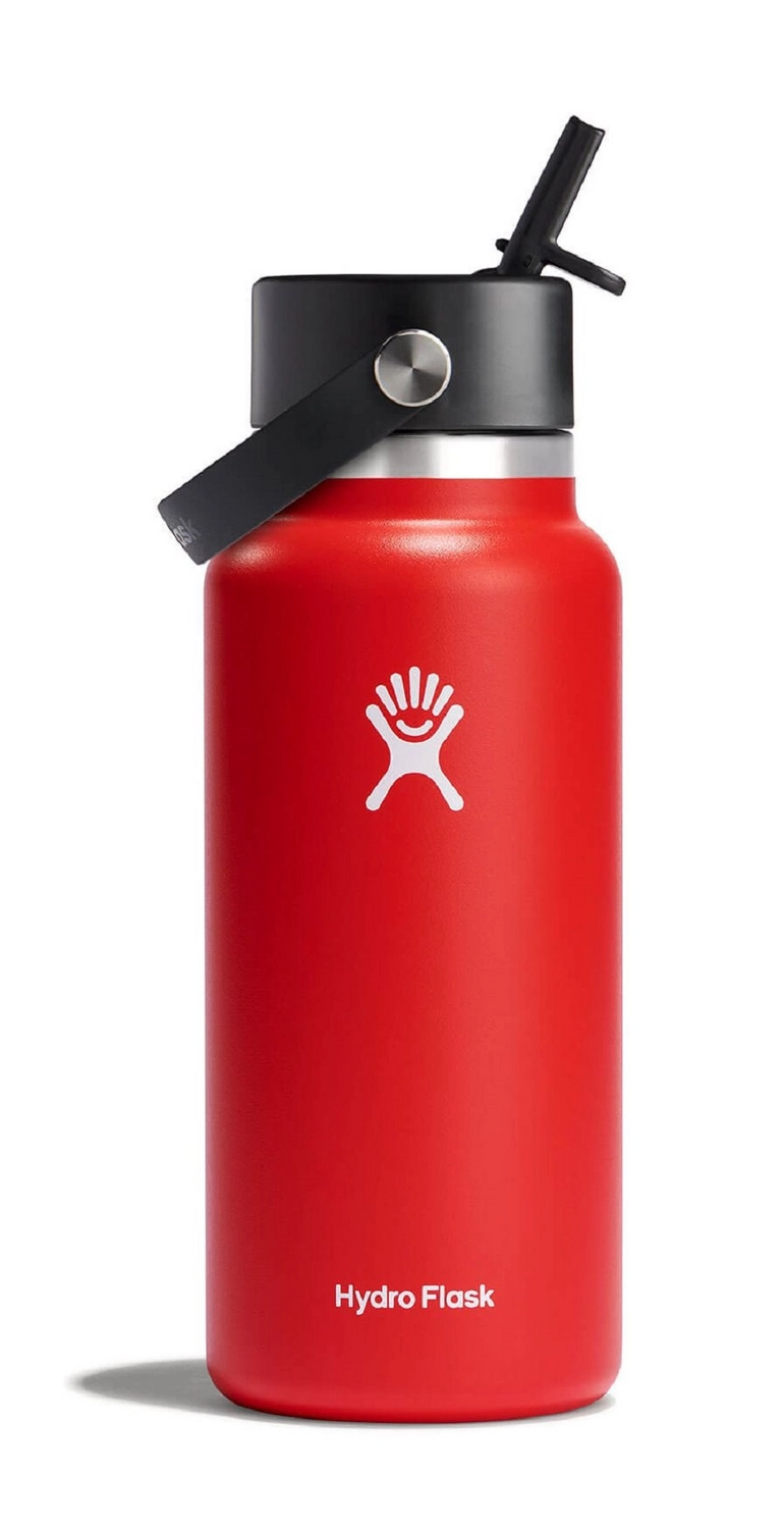 Thermosfles Hydro Flask Wide Mouth Flex Straw Cap Goji 946 Ml 3 Thermosfles Hydro Flask Wide Mouth Flex Straw Cap Goji 946 Ml