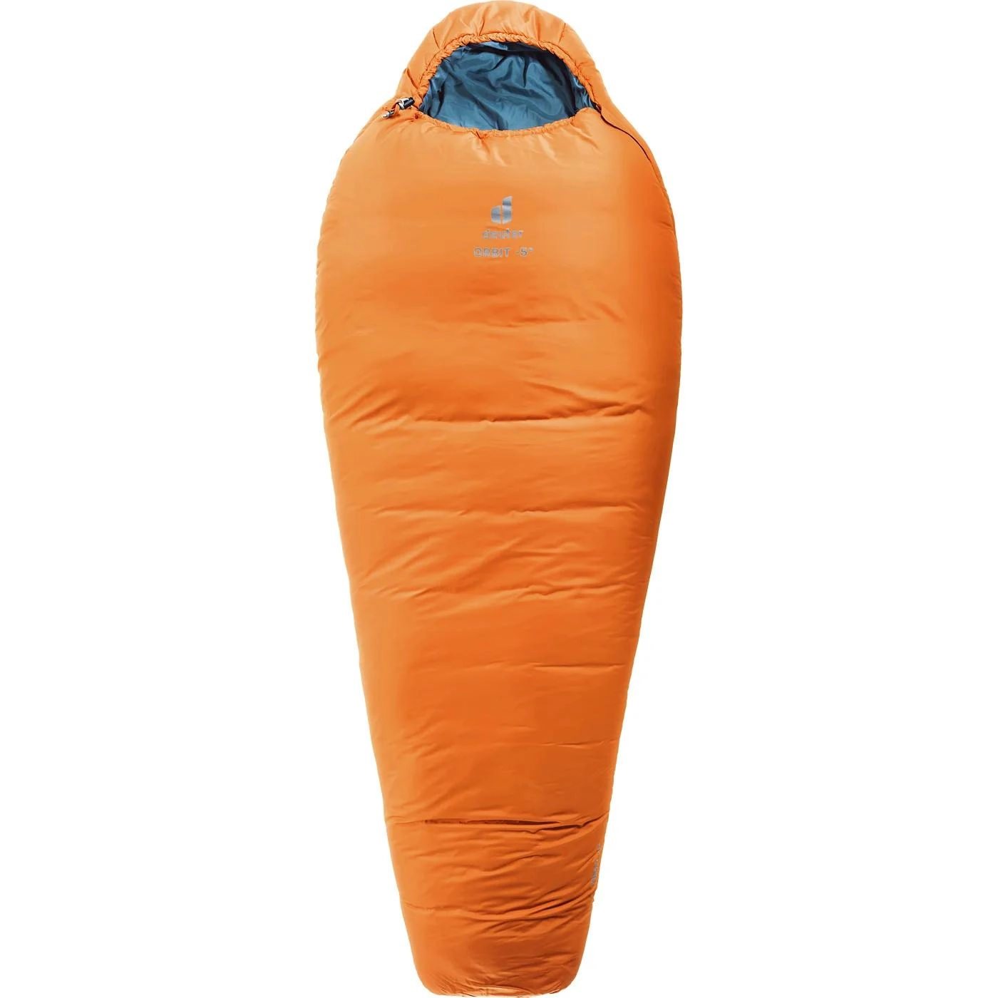 Slaapzak Deuter Orbit -5G SL Zip Left Mandarine Slate-Blue 3 Slaapzak Deuter Orbit -5G SL Zip Left Mandarine Slate-Blue