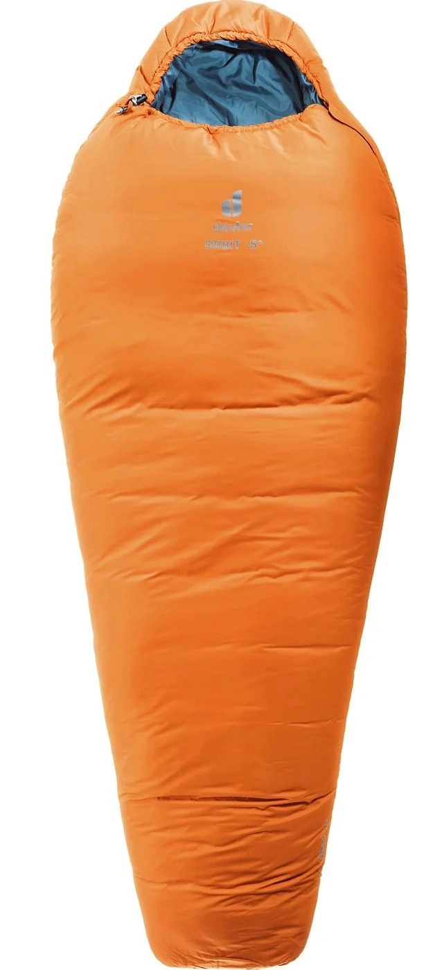 Slaapzak Deuter Orbit -5G L Zip Left Mandarine Ink 3 Slaapzak Deuter Orbit -5G L Zip Left Mandarine Ink