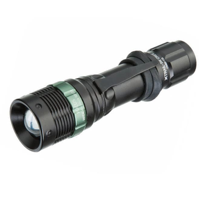 Zaklamp LED Xtrail Oplaadbaar Aluminium Zwart Homeij 3 Zaklamp LED Xtrail Oplaadbaar Aluminium Zwart Homeij