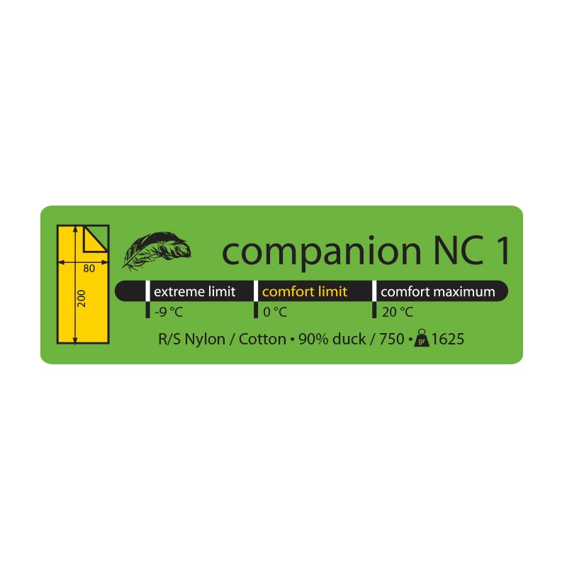 Slaapzak Lowland Companion NC1 4 Slaapzak Lowland Companion NC1 - Afbeelding 2