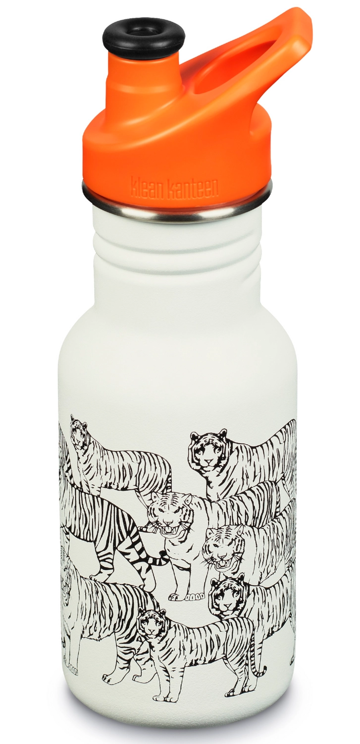 Reisfles Klean Kanteen Kids Classic Narrow Tigers 355 Ml 4 Reisfles Klean Kanteen Kids Classic Narrow Tigers 355 Ml - Afbeelding 2