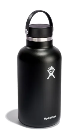 Thermosfles Hydro Flask Wide Mouth Flex Cap Black 1,9L -MSR Winkel 2 w64bts001 black angled