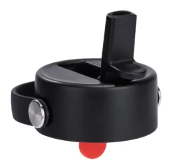 Thermosfles Hydro Flask Wide Mouth Flex Straw Cap Black 709 Ml -MSR Winkel 2 wfs001 angled open strapdown 1