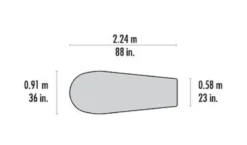 Bivakzak MSR Advance Pro Bivy Oranje 7 Bivakzak MSR Advance Pro Bivy Oranje -MSR Winkel 3 10830 2019 msr probivy floorplan