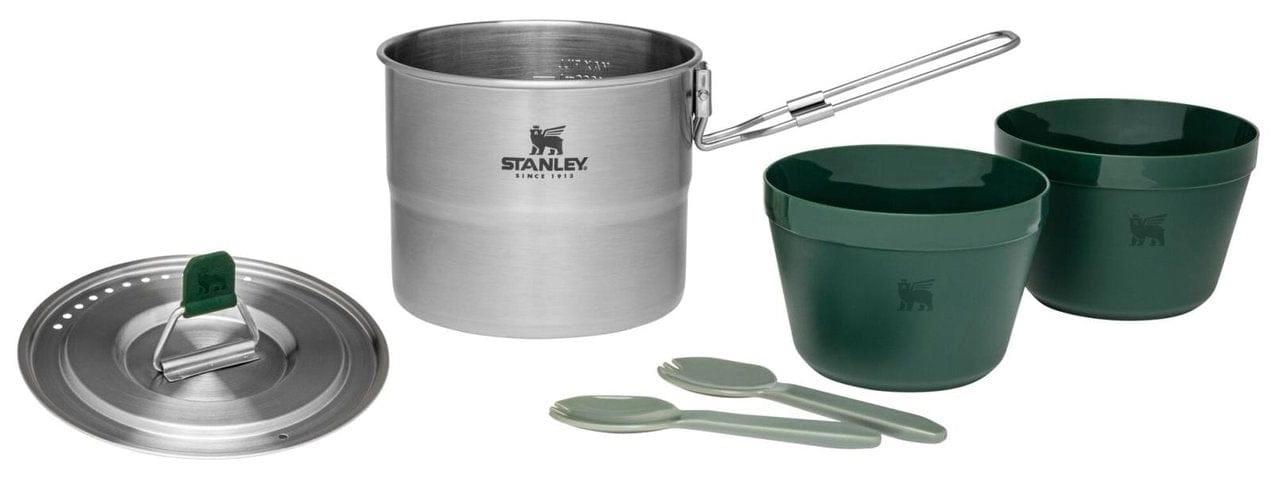 Campingset Stanley The Stainless Steel Cook Set For Two Stainless Steel 1L (6-Delig) 5 Campingset Stanley The Stainless Steel Cook Set For Two Stainless Steel 1L (6-Delig) - Afbeelding 3