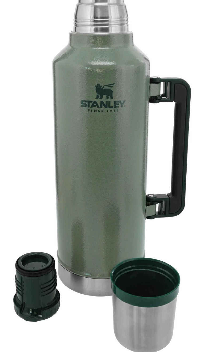 Thermosfles Stanley The Legendary Classic Bottle Hammertone Green 2,3L 5 Thermosfles Stanley The Legendary Classic Bottle Hammertone Green 2,3L - Afbeelding 3