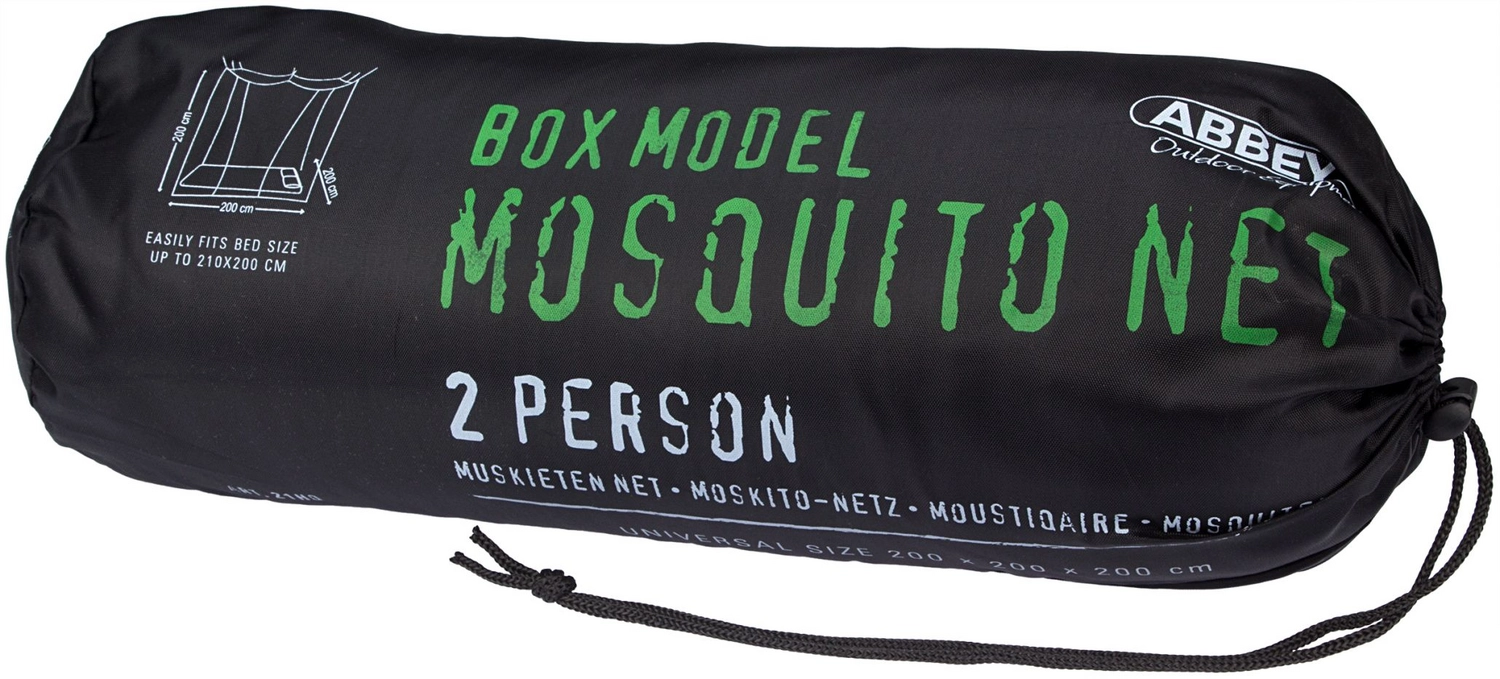 Klamboe Abbey Camp Box 2-Persoons Wit 6 Klamboe Abbey Camp Box 2-Persoons Wit - Afbeelding 4