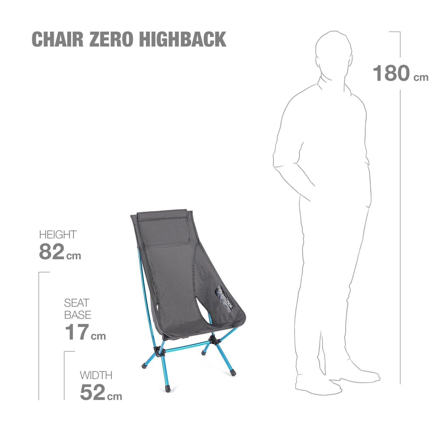 Campingstoel Helinox Chair Zero High-Back White 6 Campingstoel Helinox Chair Zero High-Back White - Afbeelding 4