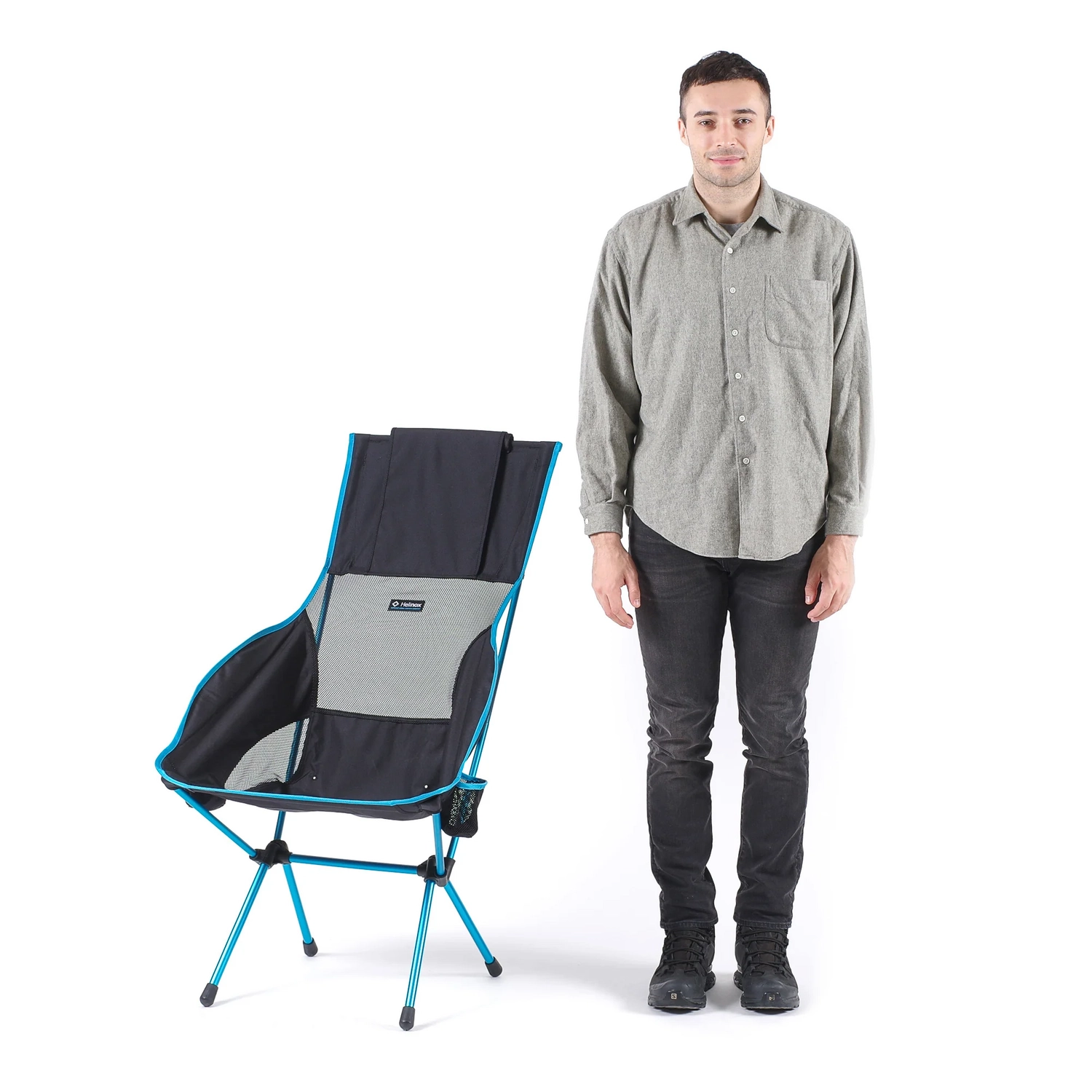 Campingstoel Helinox Savanna Chair Black 6 Campingstoel Helinox Savanna Chair Black - Afbeelding 4