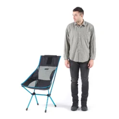 Campingstoel Helinox Sunset Chair Blue Block -MSR Winkel 4 sunsetchairblackmale185cmmodelcut2 2000px2000x 3