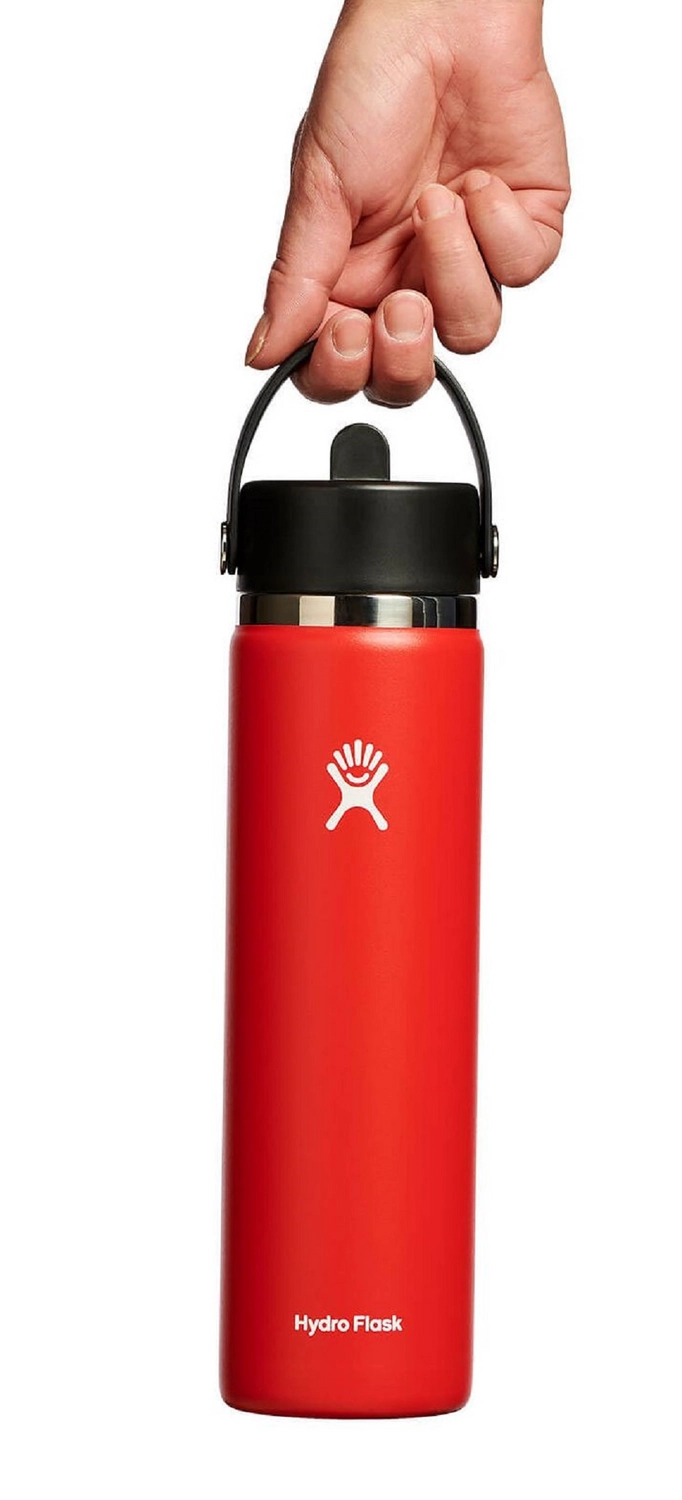 Thermosfles Hydro Flask Wide Mouth Flex Straw Cap Goji 709 Ml 6 Thermosfles Hydro Flask Wide Mouth Flex Straw Cap Goji 709 Ml - Afbeelding 4