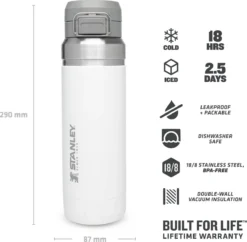 Thermosbeker Stanley The Quick Flip Polar 1,06L -MSR Winkel 5 6939236410878 2