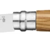Vouwmes Opinel Inox No. 8 RVS Olijfhout Virobloc -MSR Winkel 5118 28O 8 195