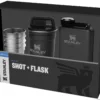 Shotglaasjesset Stanley Adventure + Flask Gift Set Matte Black -MSR Winkel Adventure Shot Flask Gift Set Matte Black