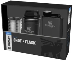 Shotglaasjesset Stanley Adventure + Flask Gift Set Matte Black