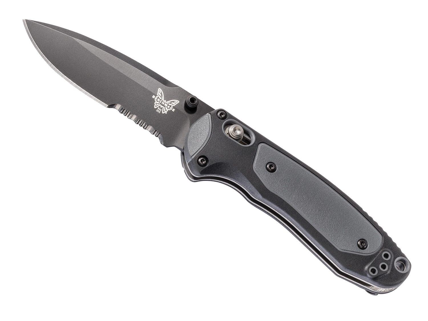 Vouwmes Benchmade Mini-Boost Black Serrated 3 Vouwmes Benchmade Mini-Boost Black Serrated