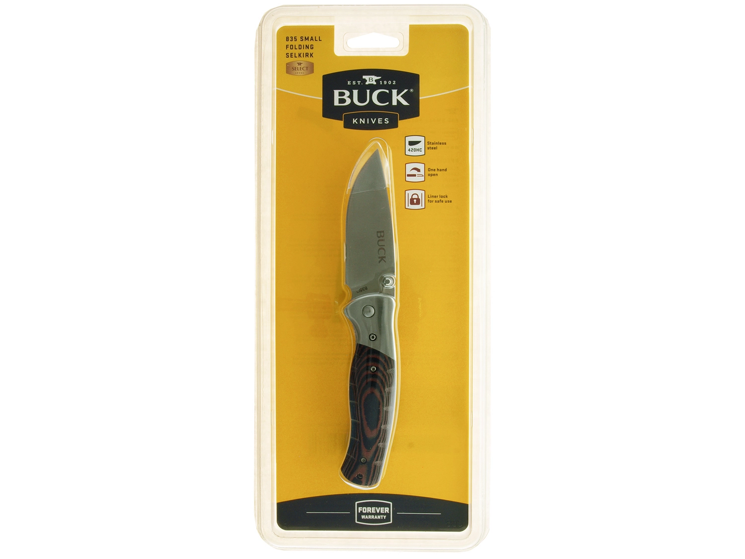 Vouwmes Buck Small Folding Selkirk Micarta 5 Vouwmes Buck Small Folding Selkirk Micarta - Afbeelding 3