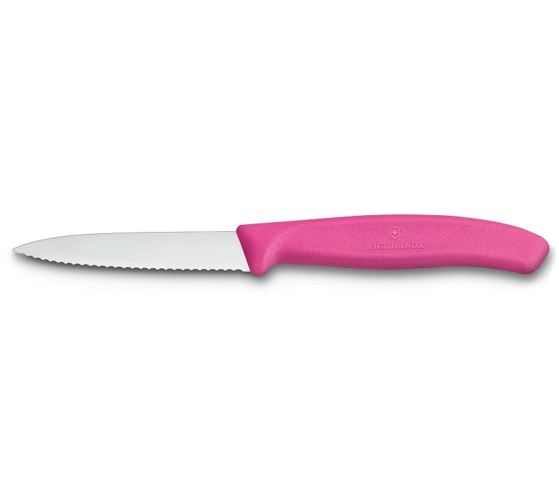 Groentemes Victorinox Swiss Classic Gekartled Roze 3 Groentemes Victorinox Swiss Classic Gekartled Roze