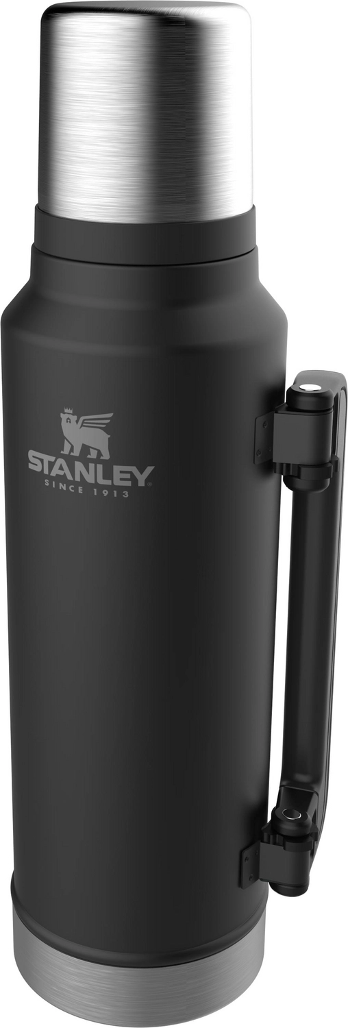 Thermosfles Stanley Legendary Classic Bottle Matte Black 1,4L 4 Thermosfles Stanley Legendary Classic Bottle Matte Black 1,4L - Afbeelding 2