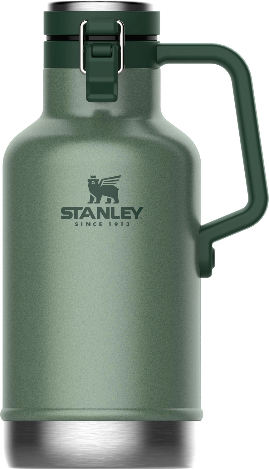 Thermosfles Stanley Classic Beer Growler Hammertone Green 1,9L 3 Thermosfles Stanley Classic Beer Growler Hammertone Green 1,9L
