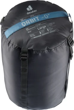 Slaapzak Deuter Orbit 0G L Zip Right Arctic Ink -MSR Winkel Deuter 3701522 1352 Orbit 0 L arctic ink 5