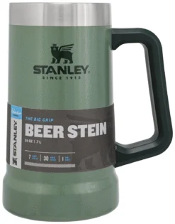 Thermosbeker Stanley Adventure Vacuum Stein Hammertone Green 0,7L 10 Thermosbeker Stanley Adventure Vacuum Stein Hammertone Green 0,7L -MSR Winkel Large JPG Adventure20Big20Grip20Beer20Stein2024oz20Hammertone20Green 5