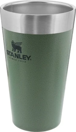 Reisbeker Stanley Adventure Stacking Vacuum Pint Hammertone Green 0,47L 11 Reisbeker Stanley Adventure Stacking Vacuum Pint Hammertone Green 0,47L -MSR Winkel Large JPG Adventure20Stacking20Beer20Pint2016oz20Hammertone20Green 3