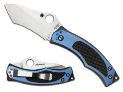 Vouwmes Spyderco Vrango Titanium Blue