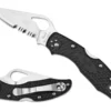 Vouwmes Spyderco Meadowlark2 Serrated Black 1 Vouwmes Spyderco Meadowlark2 Serrated Black -MSR Winkel SP BY04PSBK2 Large