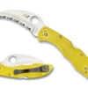 Vouwmes Spyderco Tasman Salt 2 Serrated Yellow -MSR Winkel SP C106SYL2 Large