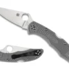 Vouwmes Spyderco Delica 4 Flat Ground Grey -MSR Winkel SP C11FPGY Large