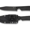 Survivalmes Spyderco Street Bowie Black Blade