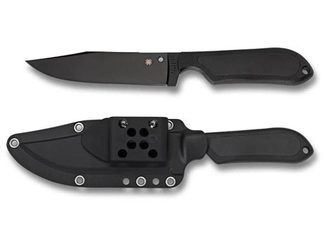Survivalmes Spyderco Street Bowie Black Blade 3 Survivalmes Spyderco Street Bowie Black Blade