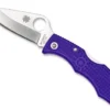 Vouwmes Spyderco Ladybug 3 Purple