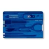 SwissCard 10 Functies Transparant Blauw Victorinox -MSR Winkel blauw 10 1