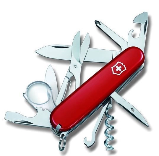 Zakmes Explorer Rood Victorinox 3 Zakmes Explorer Rood Victorinox