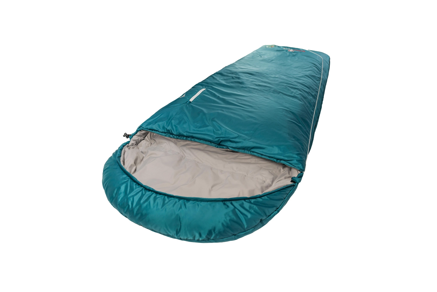 Slaapzak Grüezi Biopod Wolle Goas Comfort Links Dark Petrol 4 Slaapzak Grüezi Biopod Wolle Goas Comfort Links Dark Petrol - Afbeelding 2