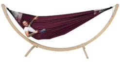 Hangmat Tropilex Family Black Edition Rose -MSR Winkel hammock black edition rose 51