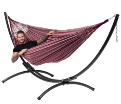 Hangmat Tropilex Double Comfort Bordeaux 20 Hangmat Tropilex Double Comfort Bordeaux -MSR Winkel hammock comfort bordeaux 54