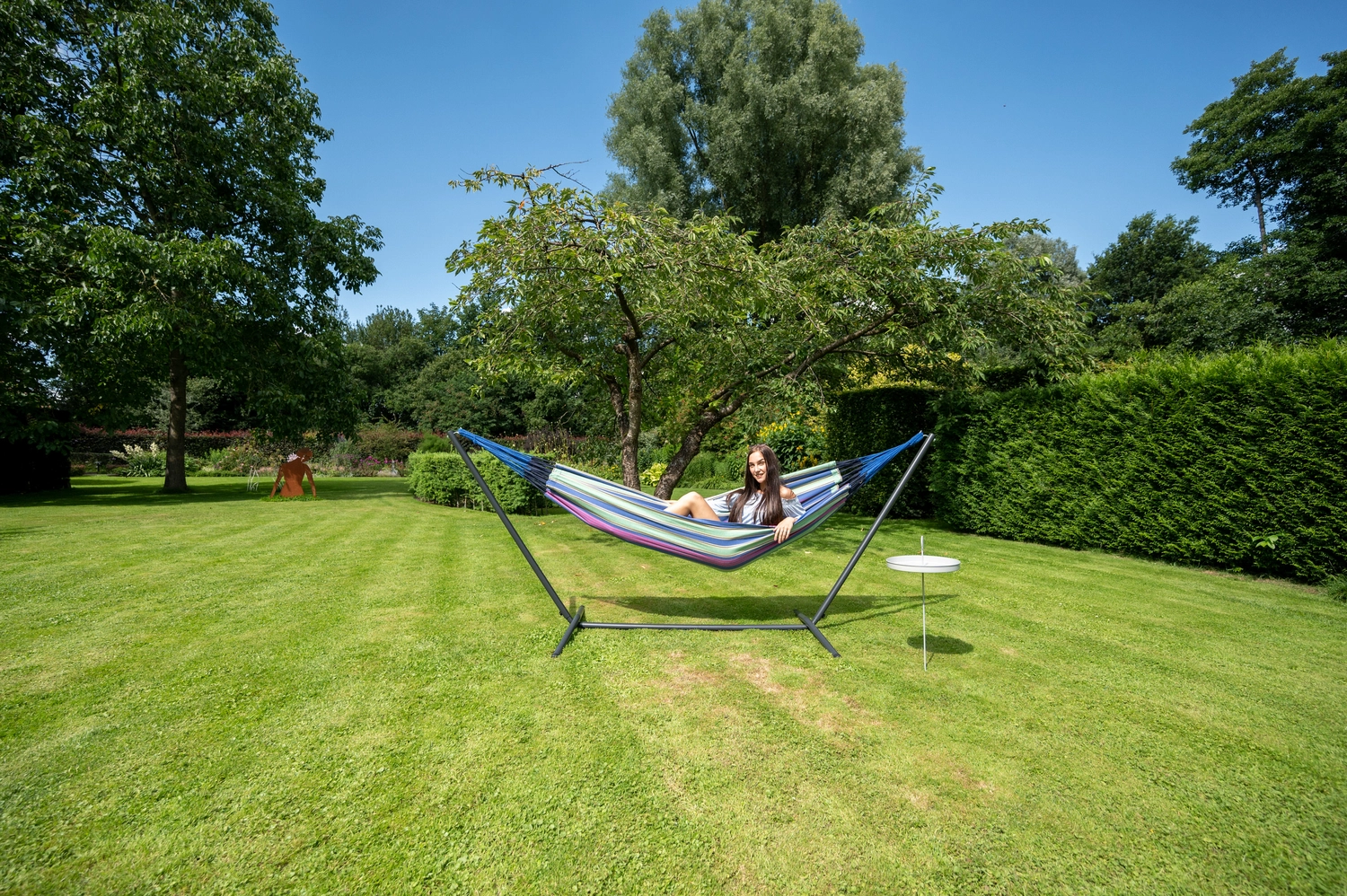 Hangmat Tropilex Single Cuba Blueberry 4 Hangmat Tropilex Single Cuba Blueberry - Afbeelding 2