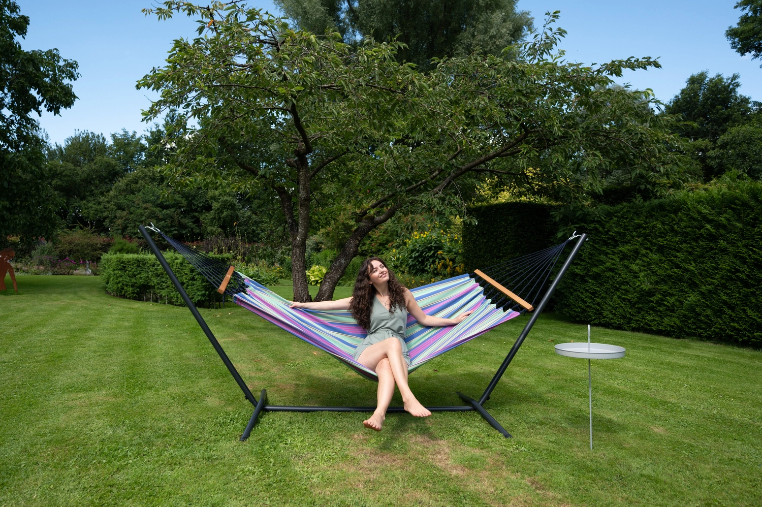 Hangmat Tropilex Single Haïti Blueberry 4 Hangmat Tropilex Single Haïti Blueberry - Afbeelding 2