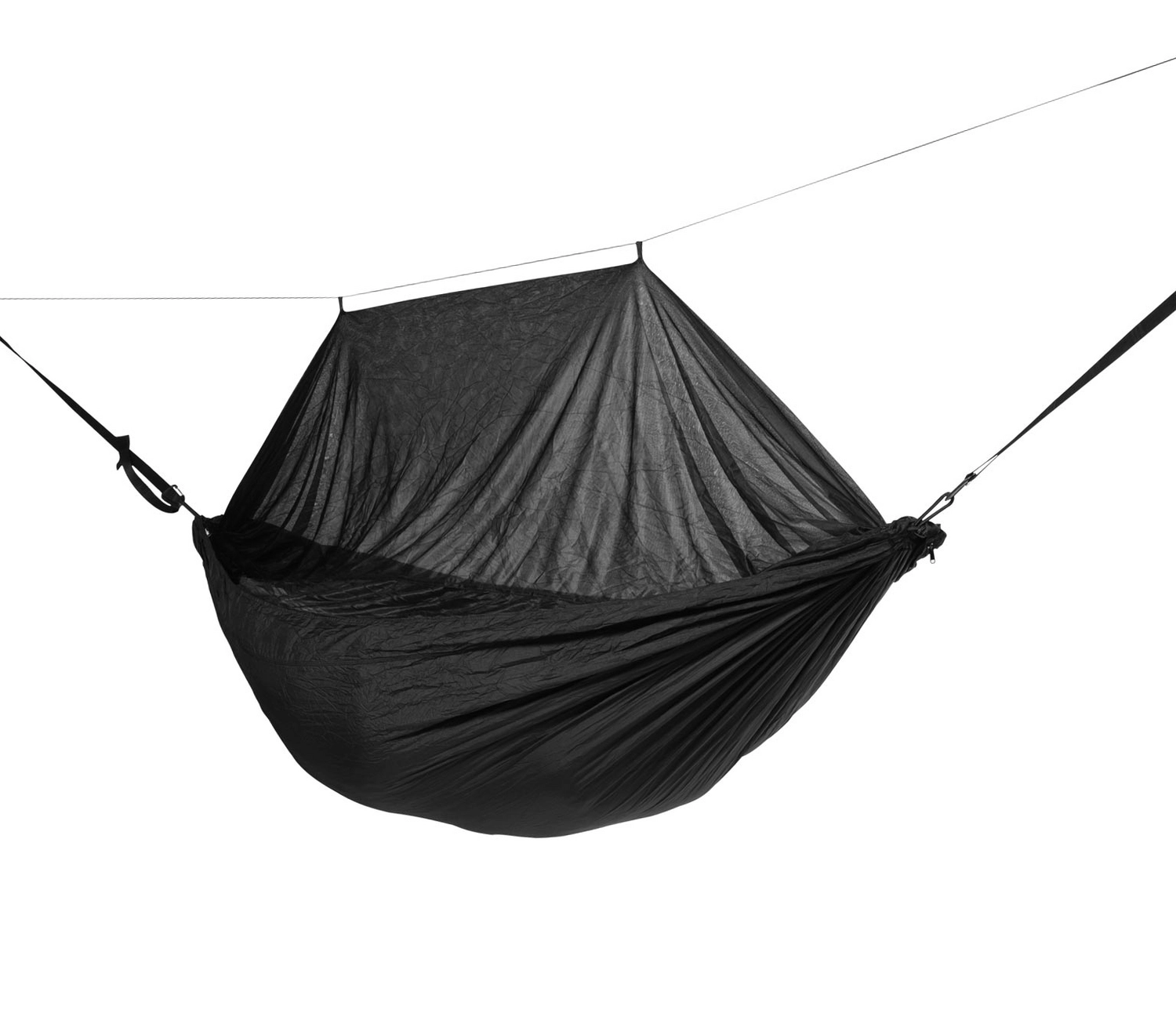 Hangmat Tropilex Travel Single Mosquito Black 4 Hangmat Tropilex Travel Single Mosquito Black - Afbeelding 2