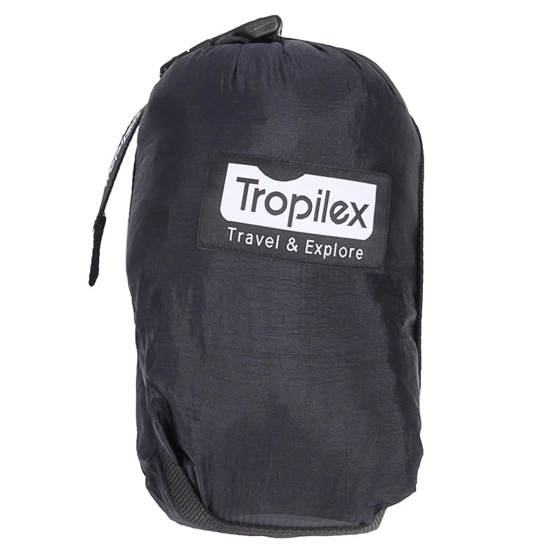 Hangmat Tropilex Travel Single Mosquito Black 7 Hangmat Tropilex Travel Single Mosquito Black - Afbeelding 5